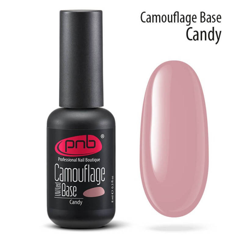 

Основа камуфлирующая для гель-лака PNB Camouflage Base Candy 8 мл (15554Gu)