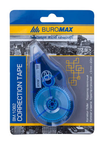 

Корректор ленточный Buromax 5 мм х 20 м. ВМ1082