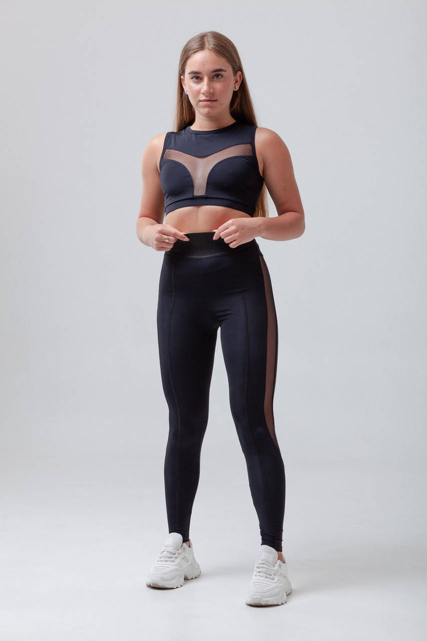 

Спортивные лосины Hardbody Lustiana XXL черные, Черный