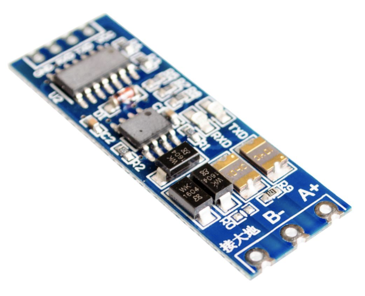 

RS-485 – UART TTL Конвертер интерфейса с грозозащитой и авто-контролем потока RS485