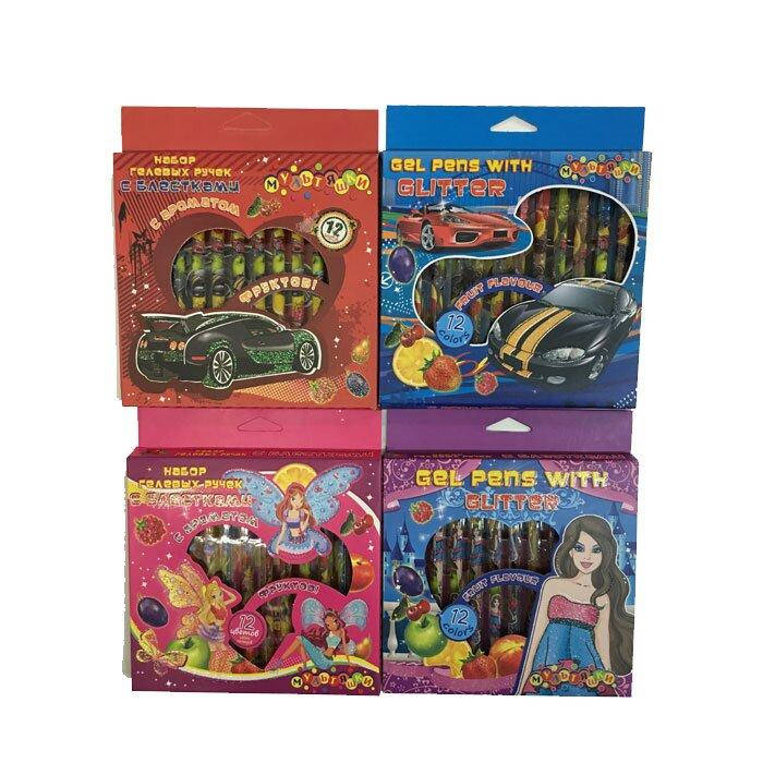 

Набор ручек гелевых 12 цветов