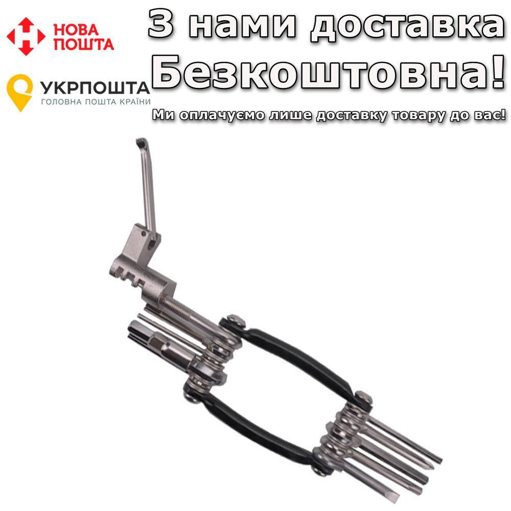 

BHU2 11 функций в 1 Велосипедный Мультитул Красный