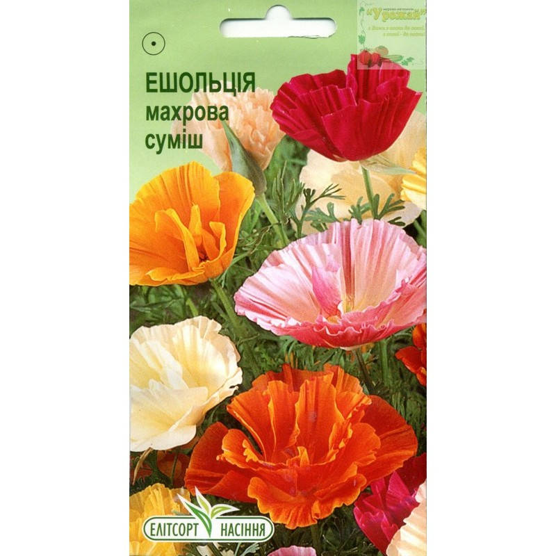 

Семена цветы Эшшольция махровая смесь, 0,2 г