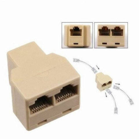 

RJ45 сплиттер коннектор, витая пара, разветвитель