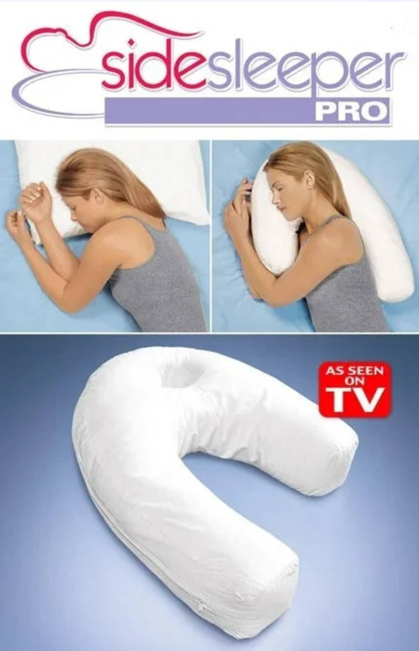 

Эргономичная ортопедическая подушка для сна Side Sleeper Pro ОРИГИНАЛ!