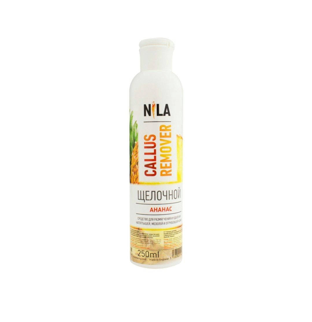 

ЩЕЛОЧНОЙ ПИЛИНГ ДЛЯ ПЕДИКЮРА NILA CALLUS REMOVER АНАНАС, 250 МЛ