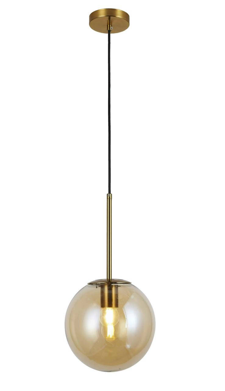

Светильник люстра подвесная в стиле лофт шар Levistella 9163420-1 BRZ+BR, Бронза