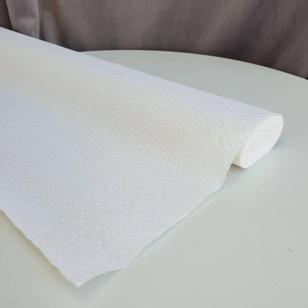 

Гофрированная бумага белая