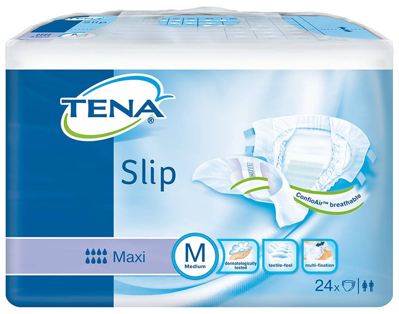 

Памперсы для взрослых 2 TENA Slip MAXI, M (medium) 24 шт