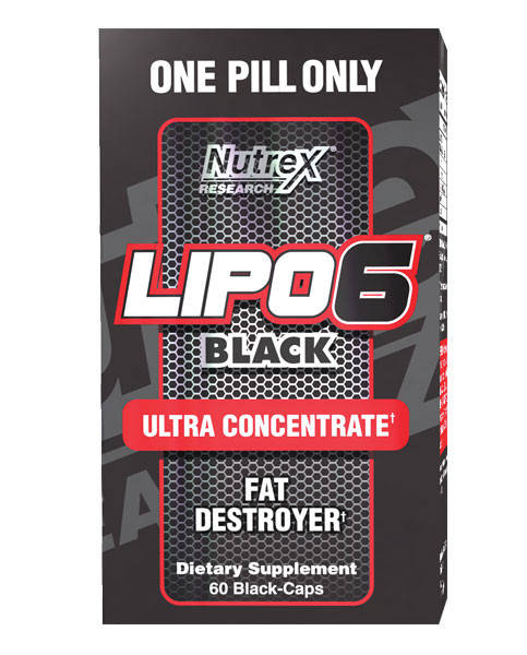 

Lipo-6 Black Ultra Concentrate Nutrex 60 Black-Caps