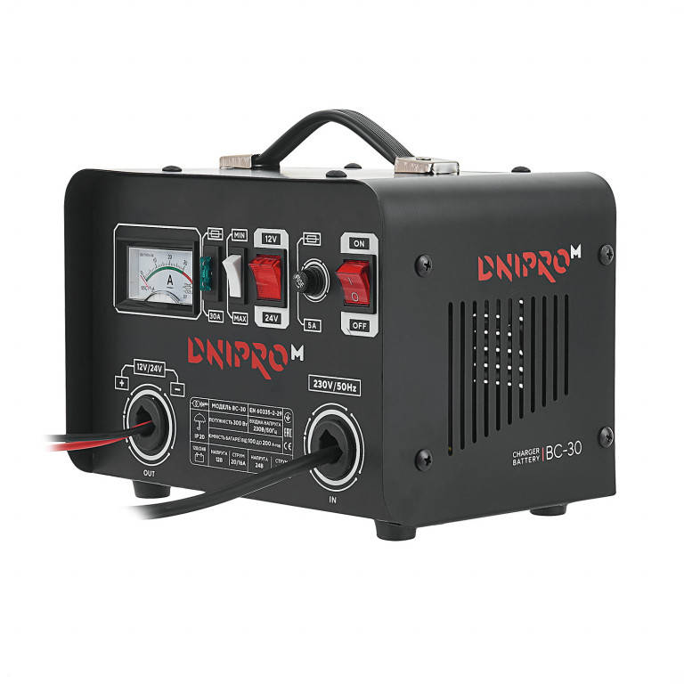 

Зарядное устройство Dnipro-M BC-30
