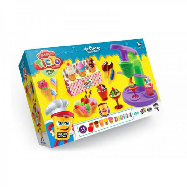 

Набор для творчества Тесто для лепки Master Do Фабрика мороженого TMD-06-01U