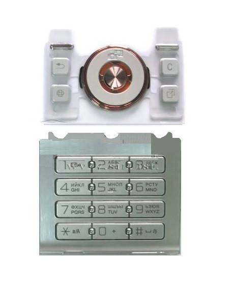

Клавиатура для Sony Ericsson S500i, Серая /Кнопки/Клавиши /сони эриксон