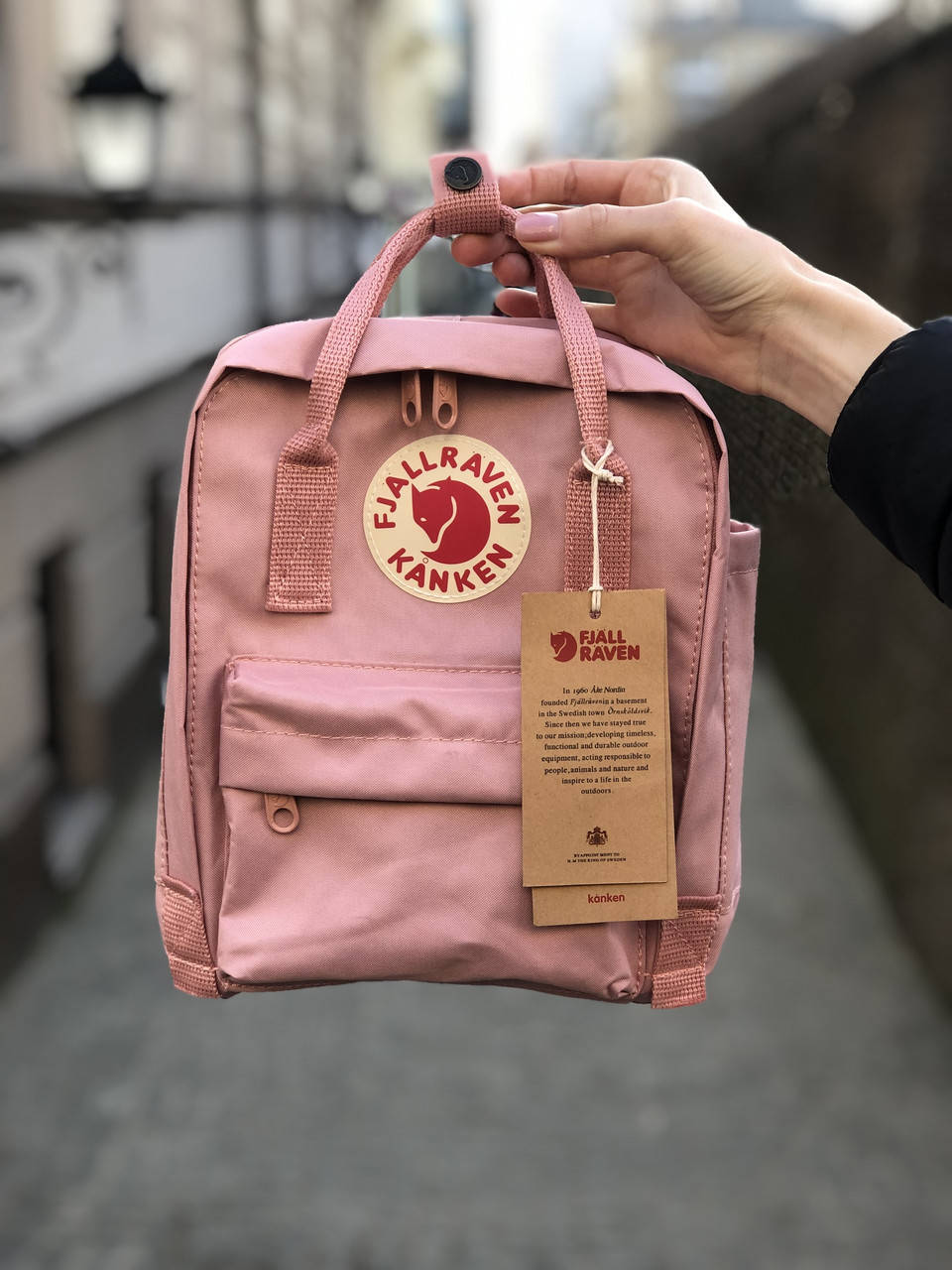 

Рюкзак Fjallraven Kanken Bag Mini 8літрів / ПРЕМІУМ ЯКОСТІ / рожевий, Разные цвета
