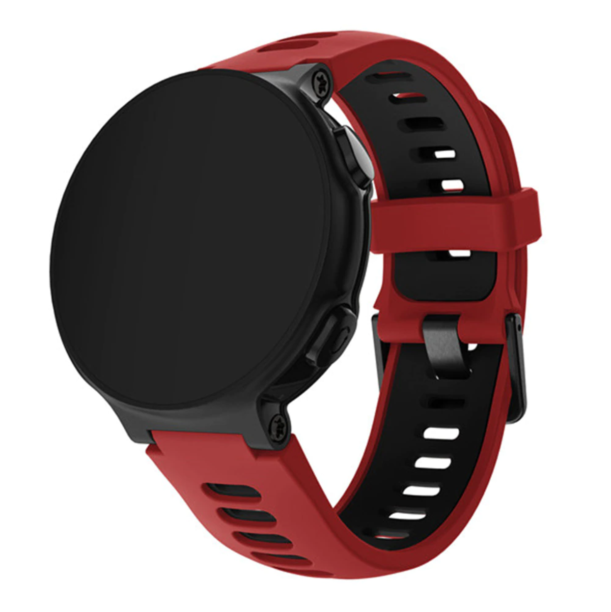 

Ремешок для Garmin Forerunner 220/230/235/620/630/735 Красно-Черный
