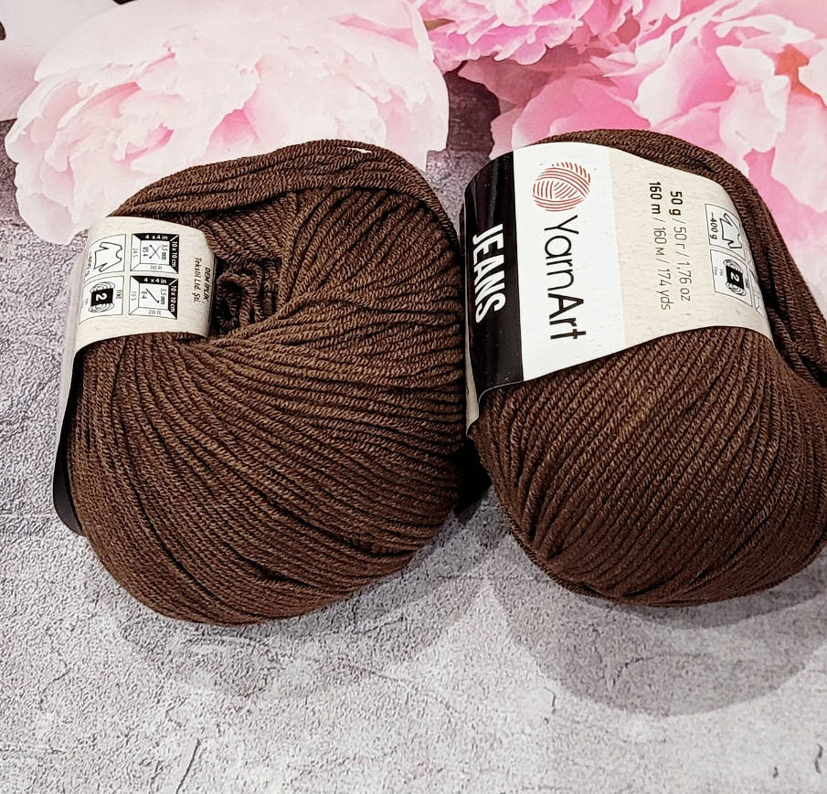 

YarnArt Jeans №70 шоколадний