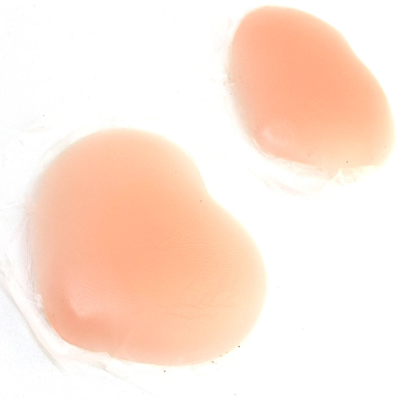 

Многоразовые силиконовые наклейки на грудь для загара и тонкой одежды Сердце, Бежевый