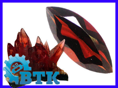 

Гранат маркиз 6*3 (0,32 ct), Красный