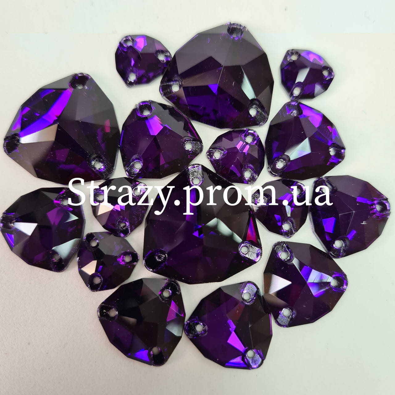 

Стразы Lux Trillant 17мм. Purple Velvet
