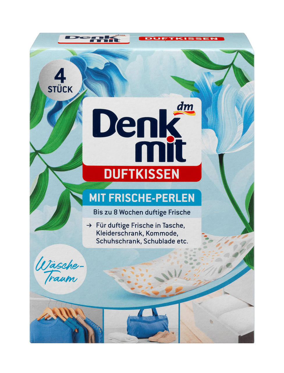 

Освежитель для шкафа Denkmit Duftkissen 4 шт