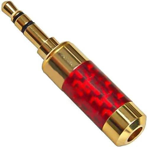 

Штекер 3,5мм стерео, gold, метал. корпус, красный