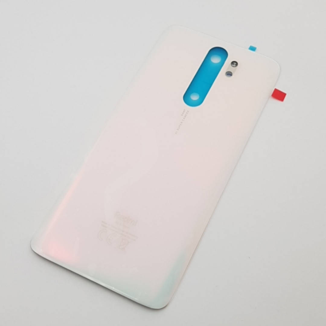 

Крышка Xiaomi Redmi Note 8 Pro белая Сервисный оригинал новая, Белый