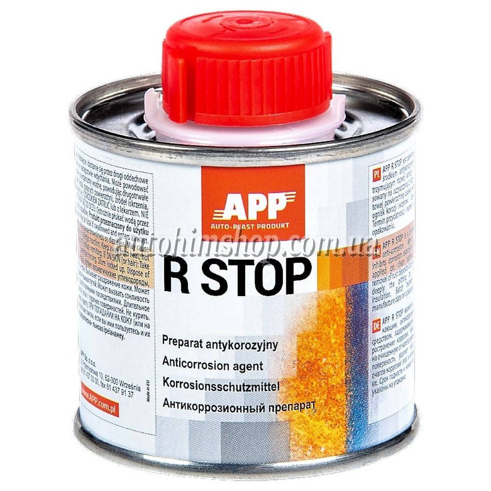 

APP R-Stop преобразователь ржавчины 100 мл, Черный