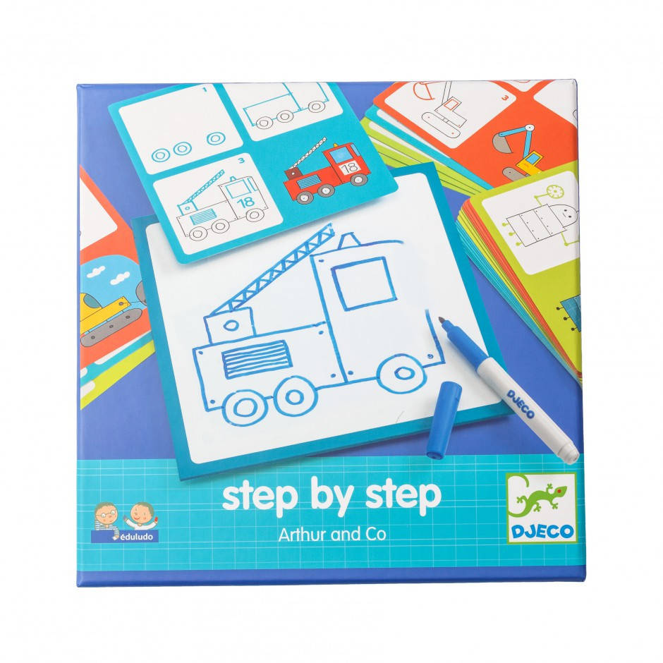 

DJECO развивающий набор Step by step eduludo "Артур"