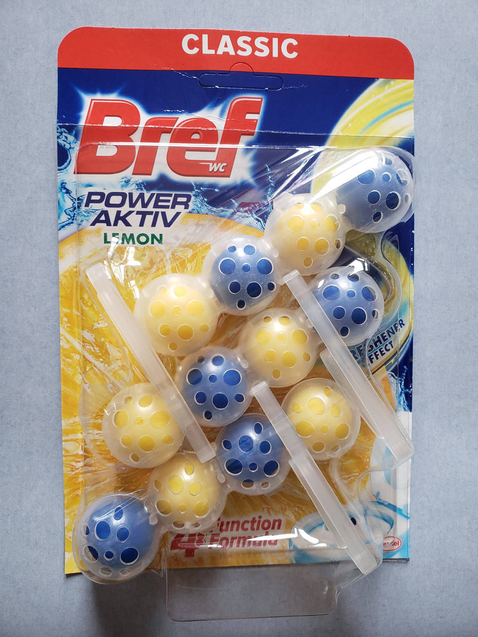 

Освежитель для унитаза Лимонная Свежесть Bref Power Active WC Sticks 3 шт