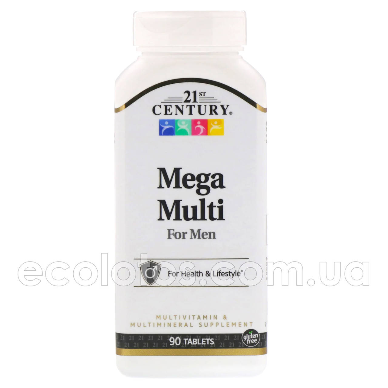 

Комплекс витаминов для мужчин Mega Multi "21st Century" 90 таблеток
