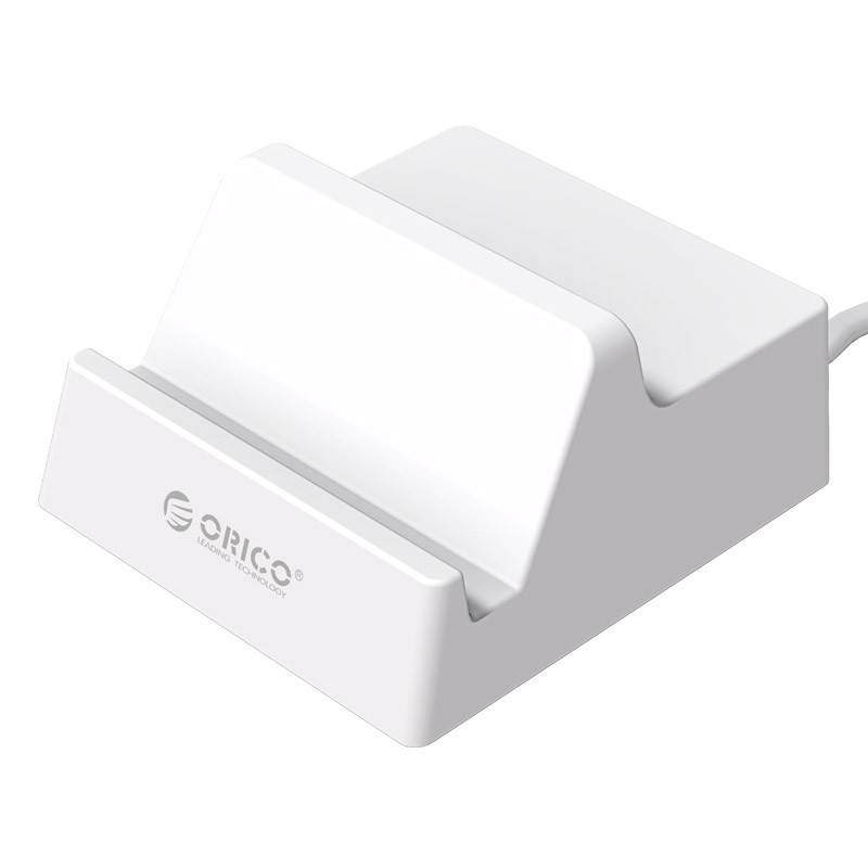 

Зарядная станция Orico CHK-4U-EU 20W на 4 порта USB-A с подставкой для телефона