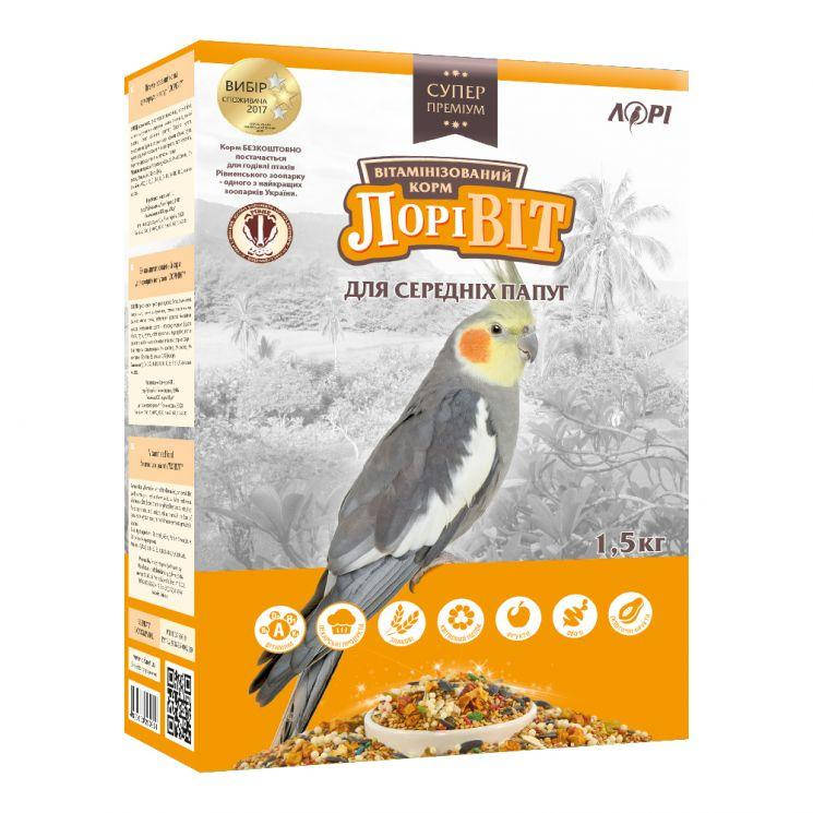 

Лорівіт для середніх папуг 1,2 кг