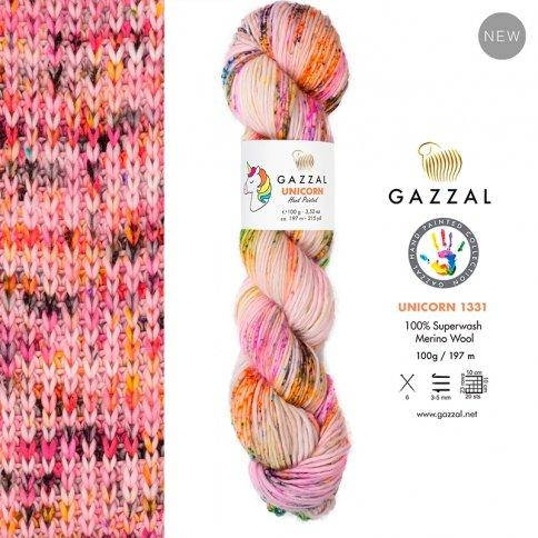 

1331 Пряжа Gazzal Unicorn
