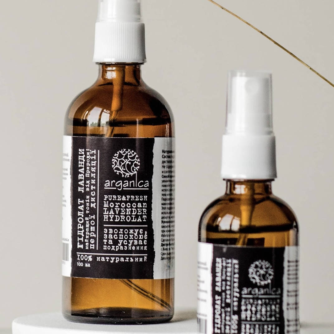 

Гидролат лаванды - тоник для чувствительной кожи, Arganica, 100 мл