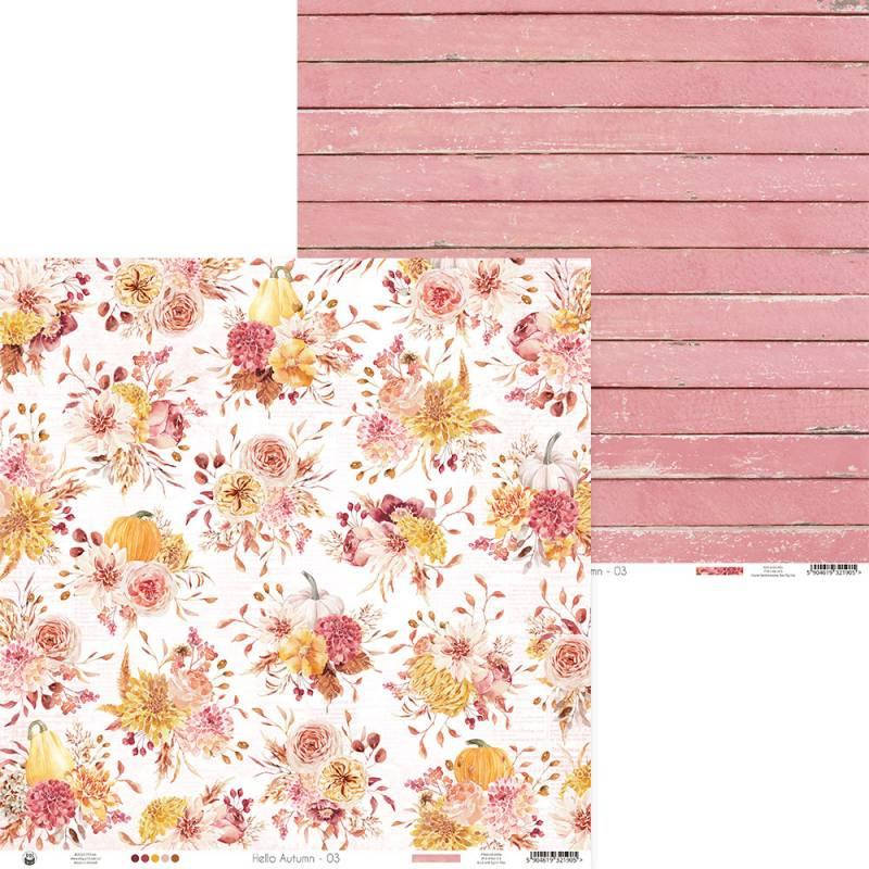 

Папір двосторонній - Hello Autumn 03 - P13 - 30x30