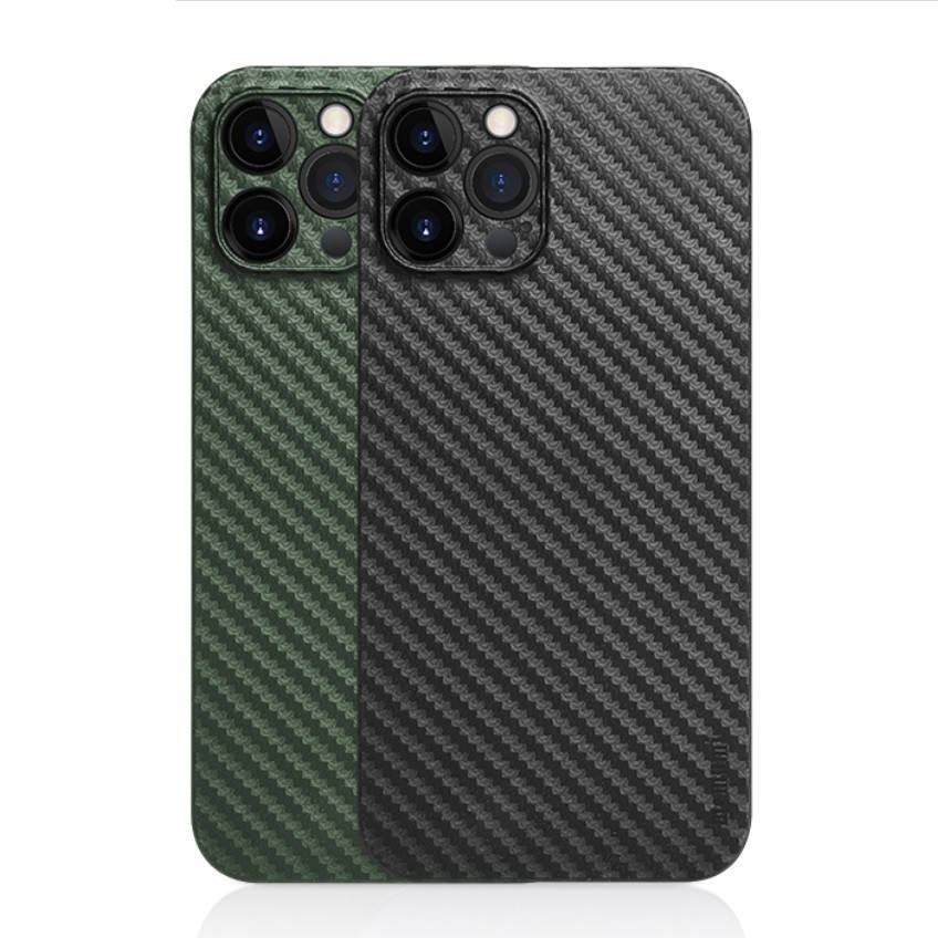 

Ультратонкий чехол Memumi Carbon для Apple iPhone 12 Pro, Черный