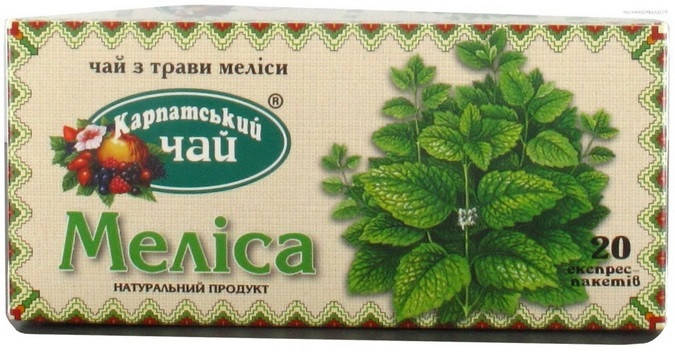 

Чай Карпатский "Мелисса" 20 пак * 1,5г