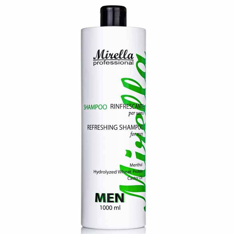 

Шампунь для мужчин Mirella Professional Refreshing Shampoo 1000 мл