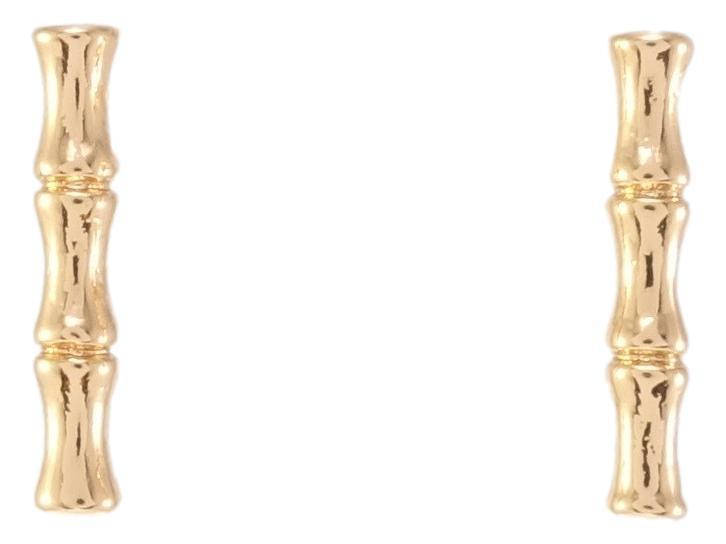 

Серьги XP Позолота 18К гвоздики (пусеты) "Бамбук"