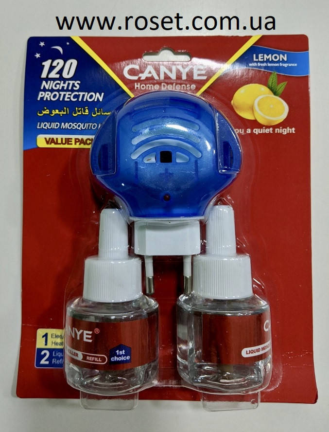 

Жидкость от комаров CANYE 120 Nights Protection