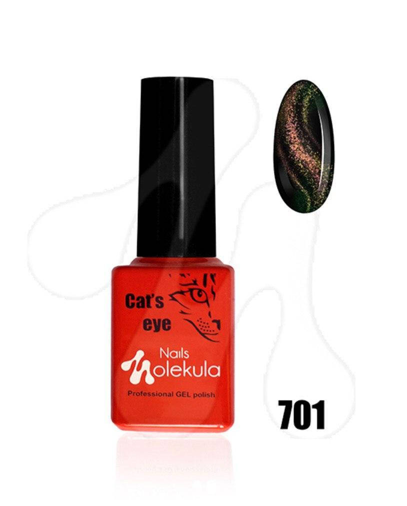 

Гель-лак Молекула (Nails Molekula) 7D Cat's eye 701