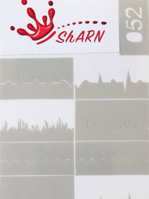 

Трафареты для аэрографии Sharn №052