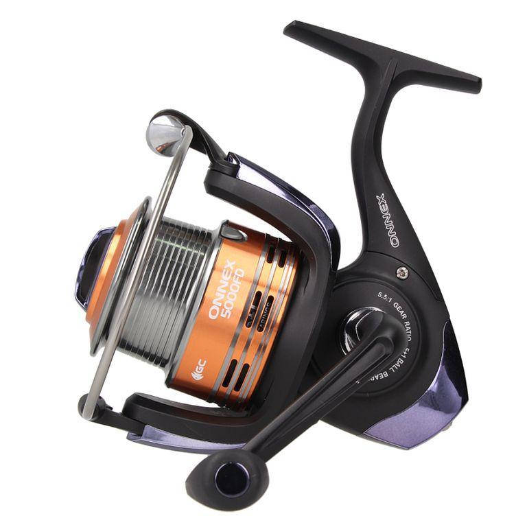 

Катушка Golden Catch Onnex 6000FD, 5+1bb, Золотистый