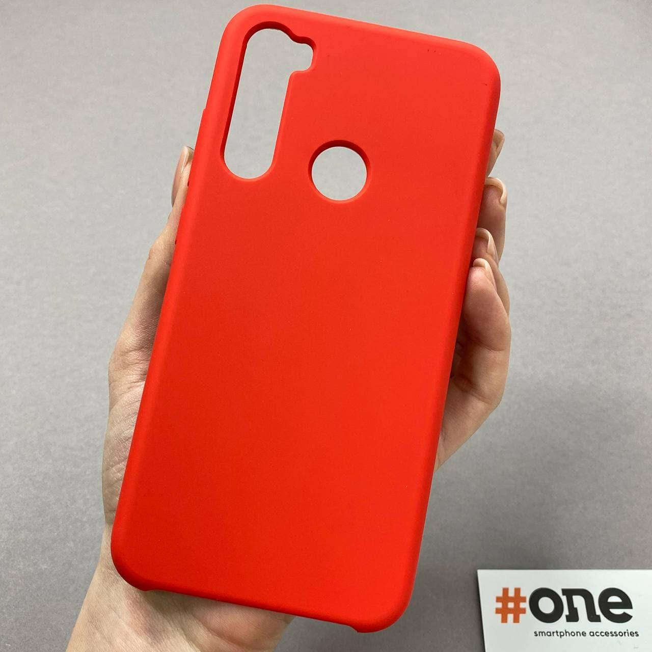 

Чехол для Xiaomi Redmi Note 8 с микрофиброй бархатный чехол на телефон сяоми нот 8 красный SCX