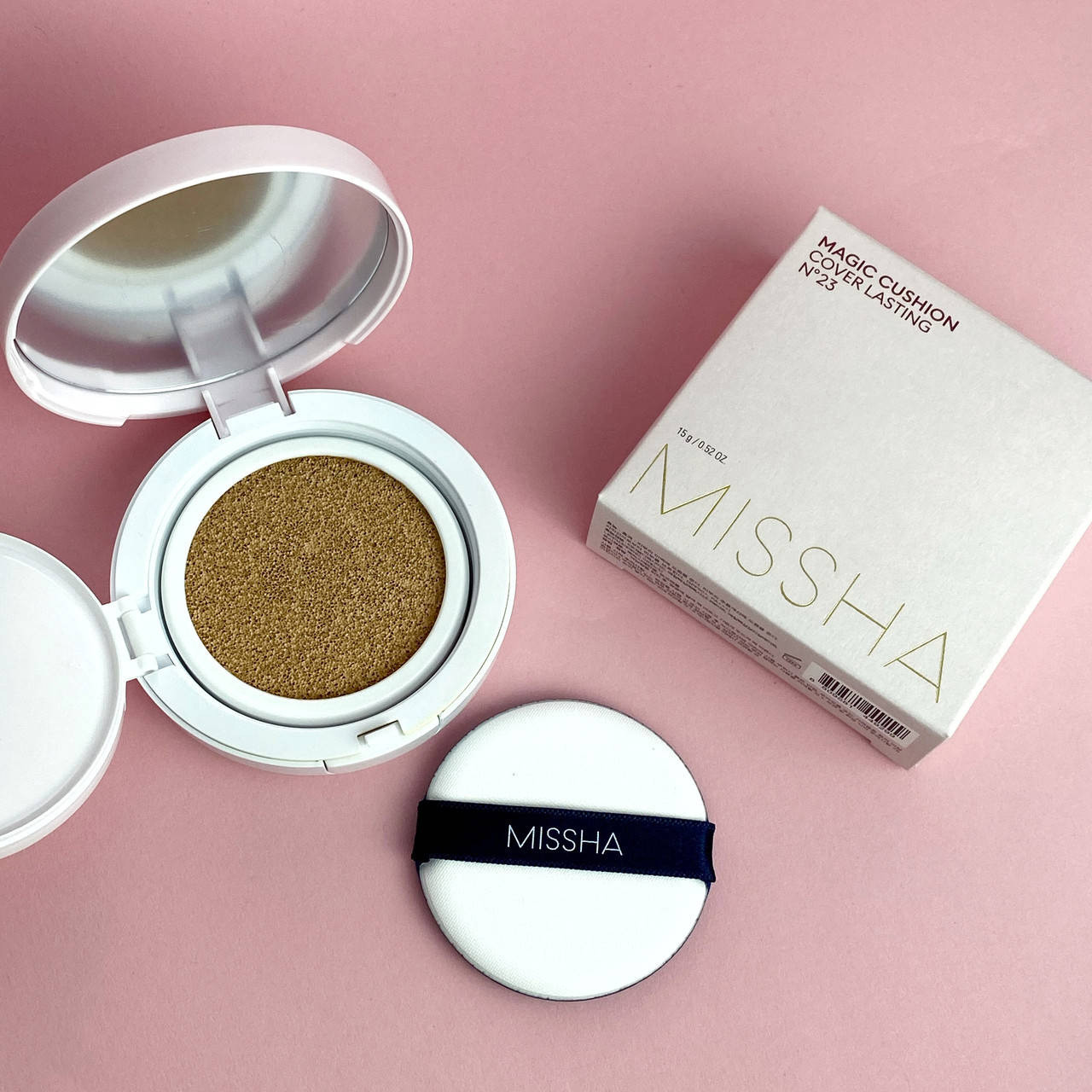 

Стойкий тональный крем-кушон Missha M Magic Cushion Cover Lasting SPF50+/PA+++ №23