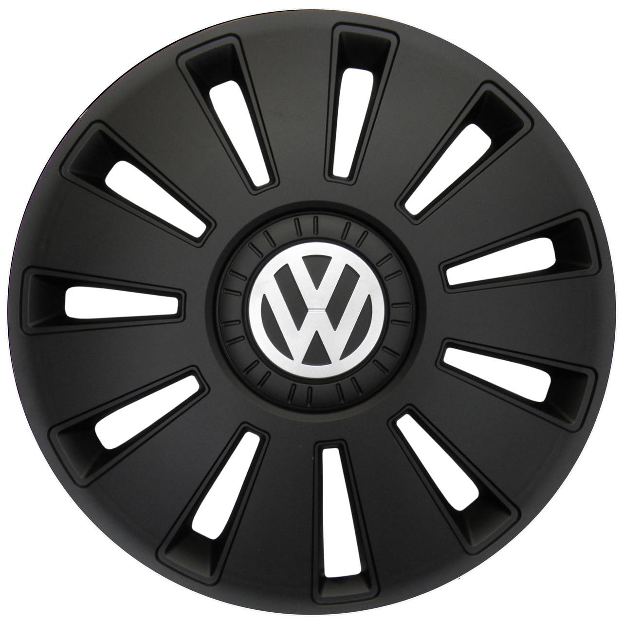 

Автомобильные колпаки Volkswagen R15" Черные 4 шт