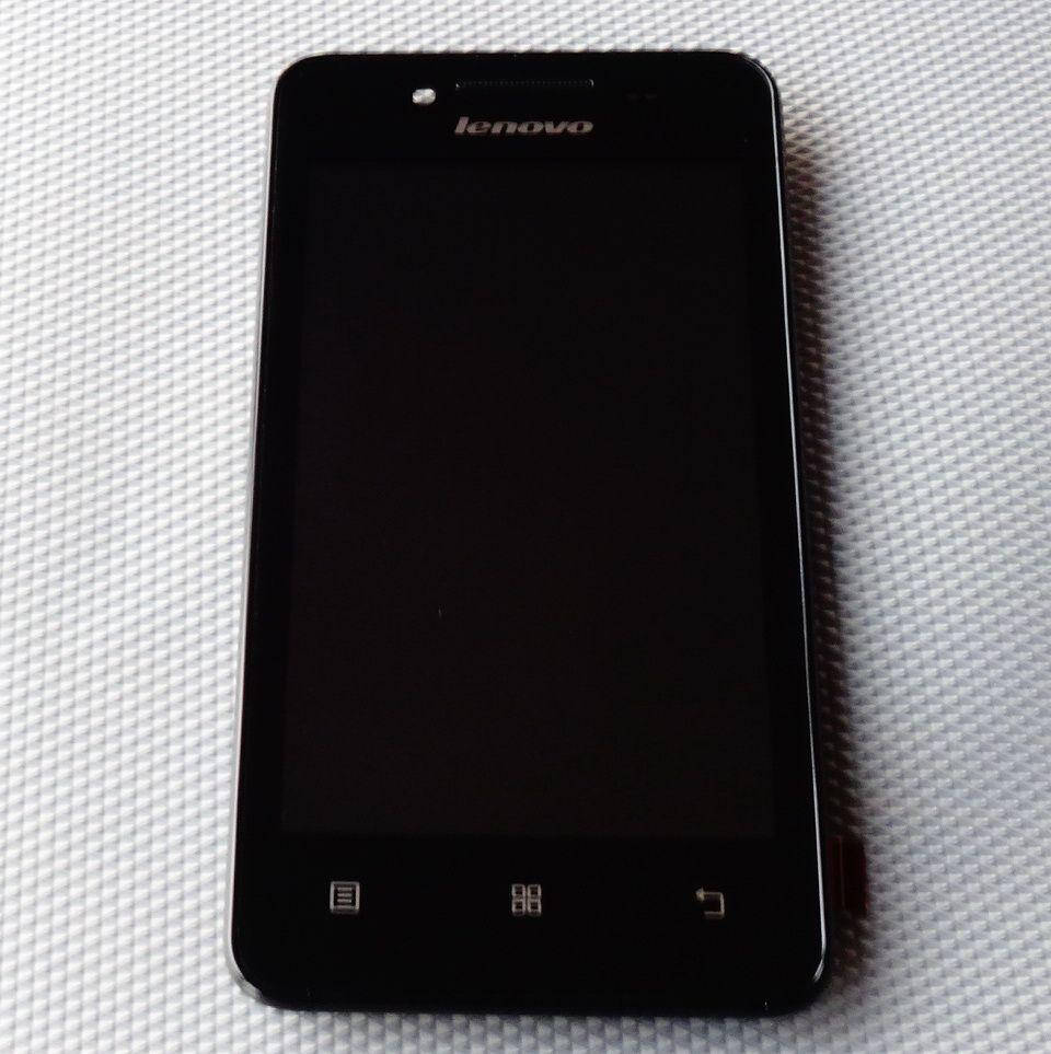 

Модуль (Дисплей + сенсор) ЖК +touch + рамка для Lenovo A319 Black Оригинал!, Черный