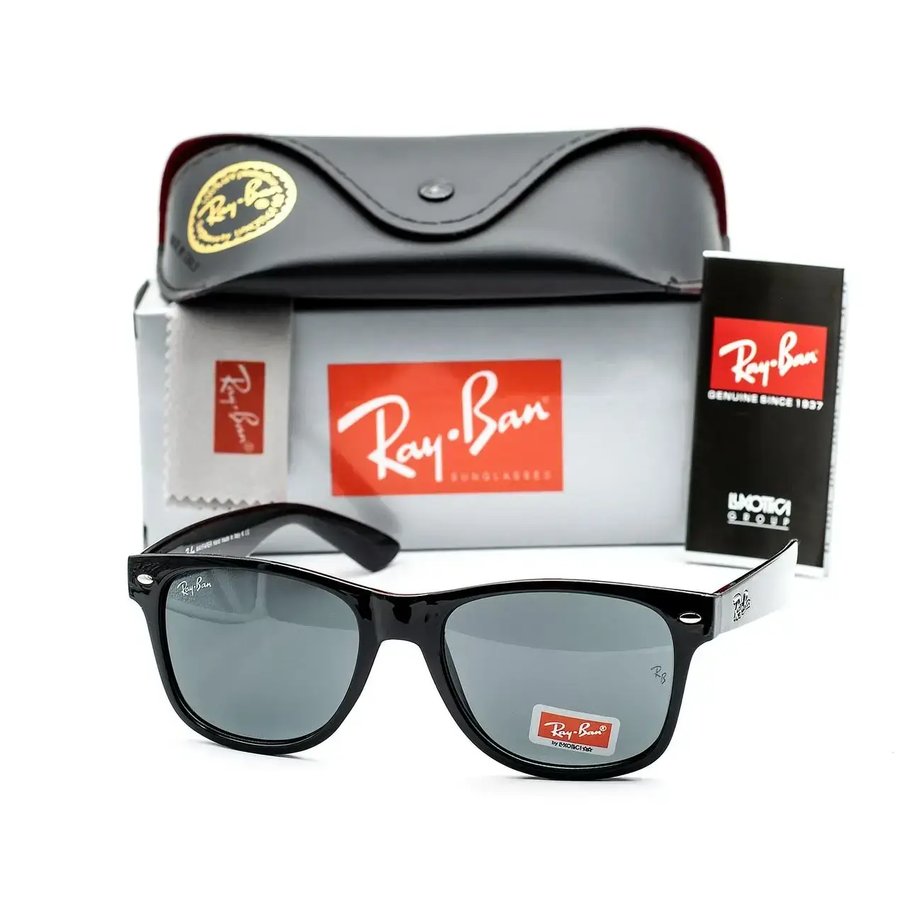 

Солнцезащитные очки Ray Ban Wayfarer Black, Черный