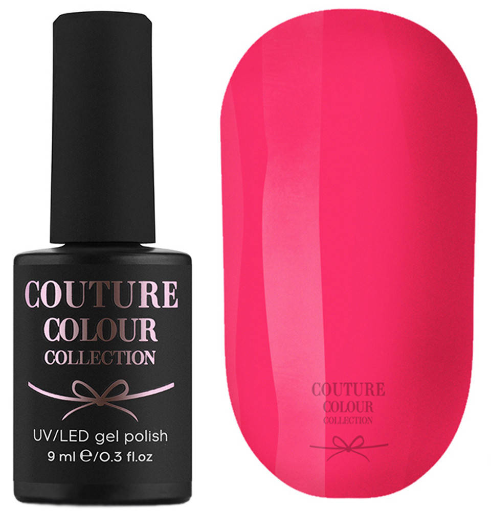 

Гель-лак для ногтей Couture Colour №113 Плотный яркий розово-коралловый 9 мл (9364Qu)