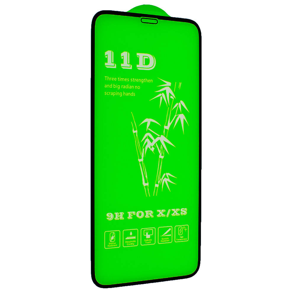 

Cтекло 11D для iPhone X , black, Черный